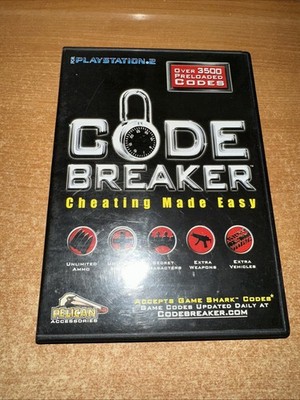 PS2 PLAYSTATION 2 CODE BREAKER CODEBREAKER VERSION V V. 3.3 PELICAN CHEAT SHARK