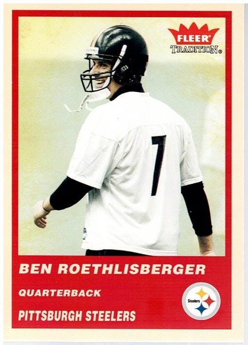 BEN ROETHLISBERGER - RC - 2004 Fleer Tradition  #333