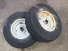 Wheel Horse Charger 10 Electro 12 Tractor 16x5.50-8 Front Tires & Rims