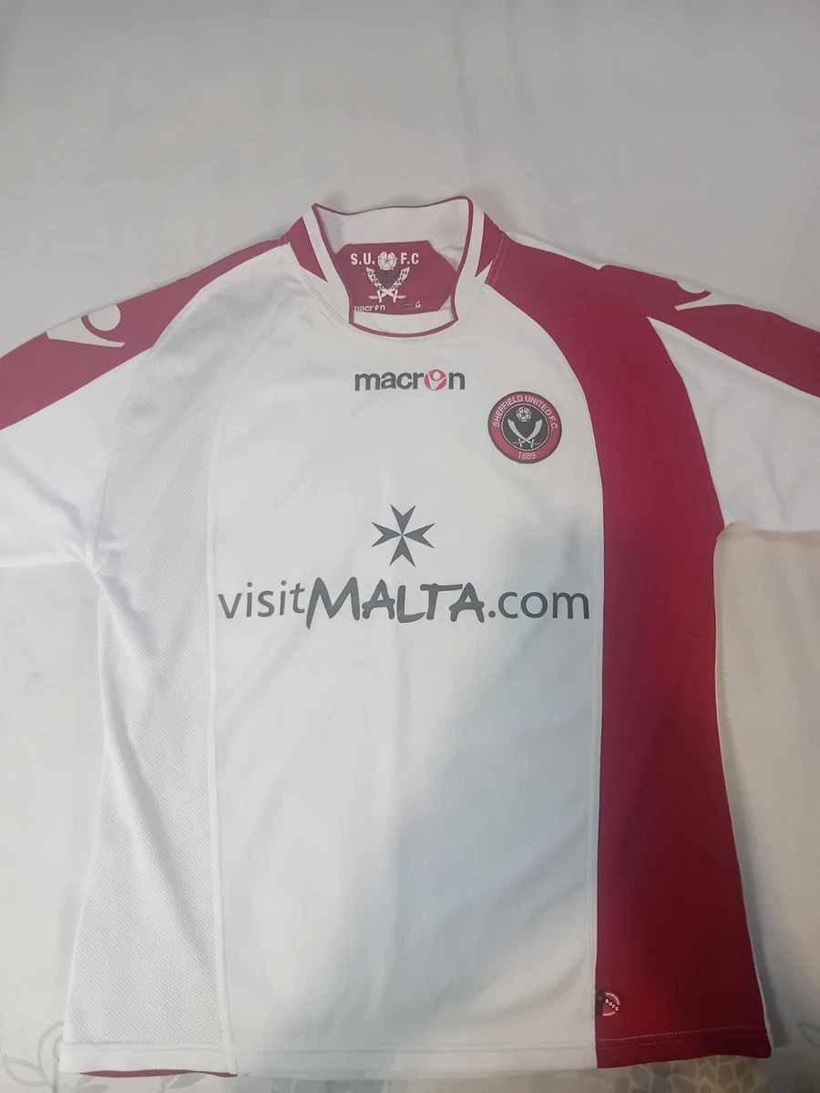1995/96 Sheffield United Away Football Shirt / Old Avec Soccer Jersey