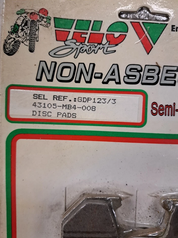 FA69/3 GESINTERTE BREMSBELÄGE CBR 600 CBX VT VFR 750 VF 1000 1100 GL 1200 1500 - Bild 4 von 4