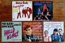 5x Vinyl 7 Singles NDW - Nena Markus United B...