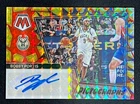 2022-23 Mosaic Pictographs Fusion Red Yellow Prizm Bobby Portis Auto #PM-BYP