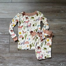 Little Sleepies Wild Horses Bamboo Jammies