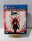 New ListingDmC: Devil May Cry -Definitive Edition ( PlayStation 4, PS4) CIB & Tested