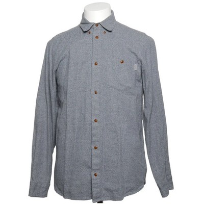 Carhartt, Businesshemd, Größe: M, L/S Cram Shirt, Grau, Baumwolle #IDd