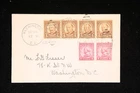 US COVER WILLIAM H TAFT FIRST DAY ISSUE SCOTT 687 COMBO