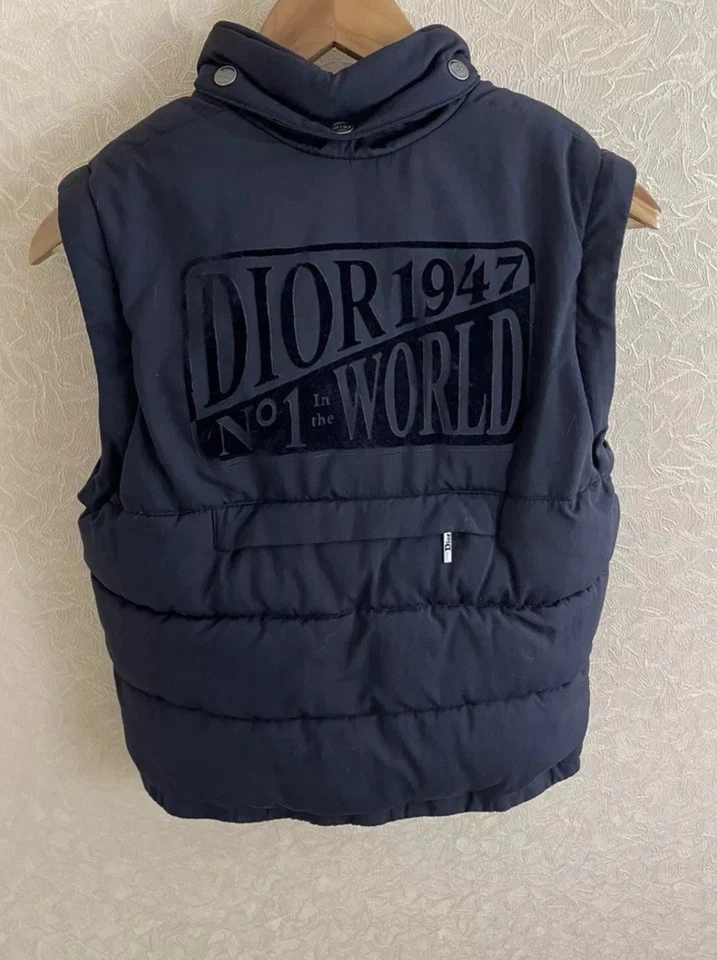 Chaqueta/chaleco Dior talla +/- 12Y azul oscuro. niño Foto 4 de 4