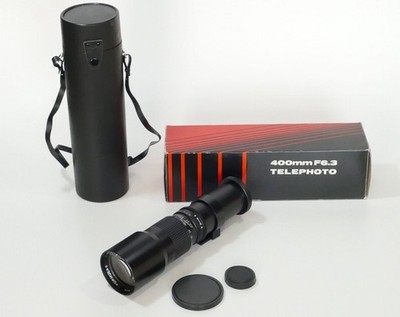 Telephoto Objektiv FORMULA 5 1:6,3 f=400mm - Lens Made in Japan
