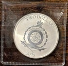 1 Ounce .999 Fine Silver Star Wars 2025 Two Dollar Niue Princes Leia Coin — photo 2