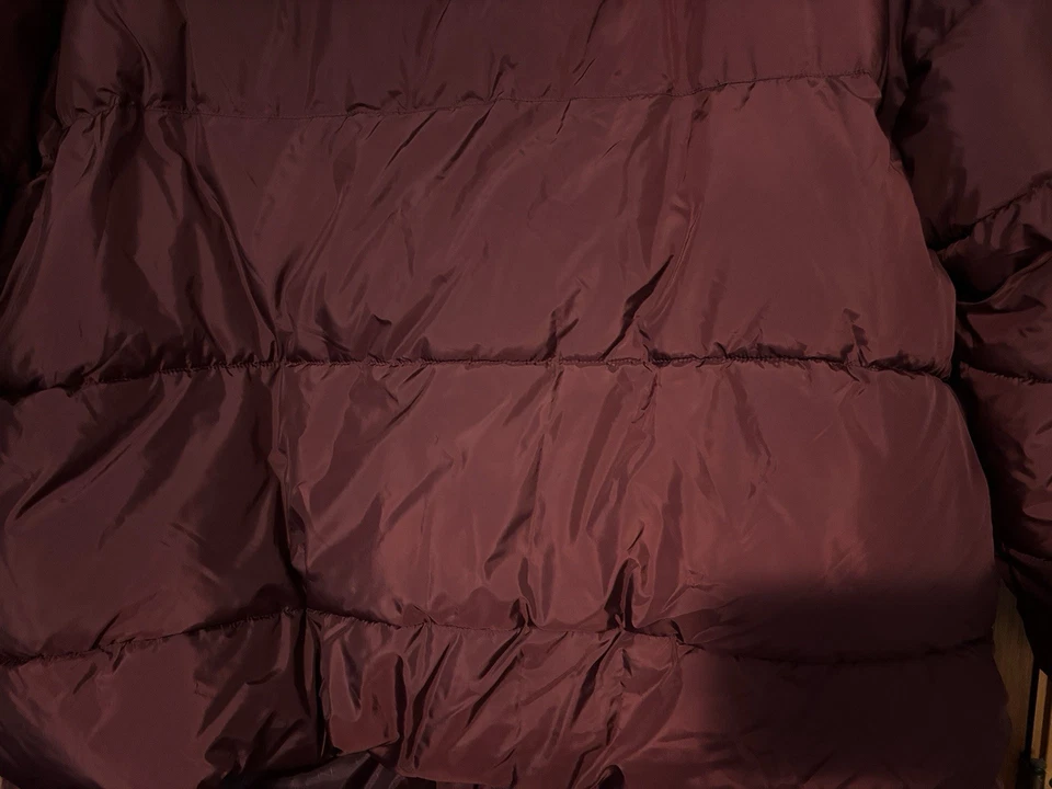 Zeroxposur Puffy Cloud Jacket Women’s 2X NEW Ruby Wine Color - Image 3 of 4
