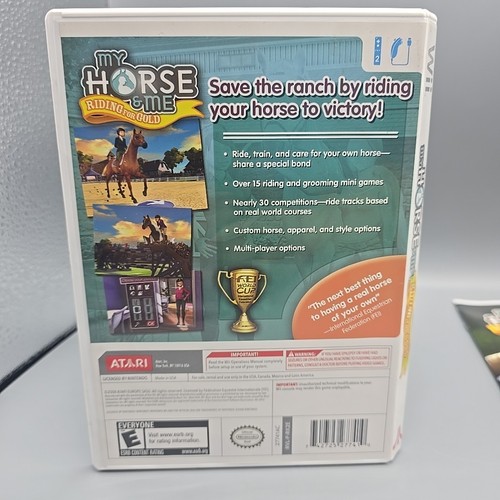 My Horse & Me: Riding for Gold (Nintendo Wii, 2009) komplett mit Handbuch CIB - Bild 5 von 5