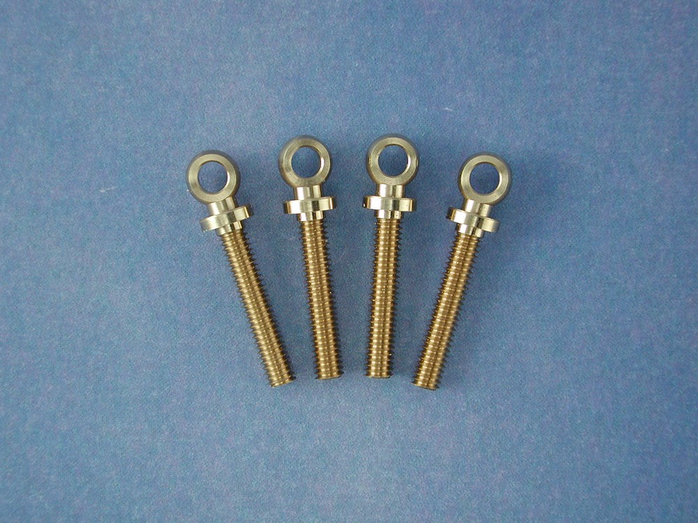 Radio Active J-RMA66506  4 X Eyebolt   M2.5  X  2.5mm D Hole