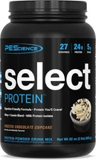 PEScience Select Protein Powder Frosted Chocolate Cupcake 2 lbs/ 32 oz Exp 06/26