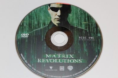 The Matrix Revolutions DVD (2003) Widescreen Keanu Reeves Disc Only