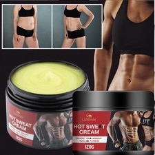 2PCS Slimming Cream Waist Abdomen Leg Shaping Fitness Massage Ointment 120g