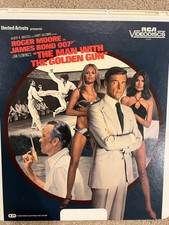 James Bond. The Man With the Golden Gun CED VideoDisc