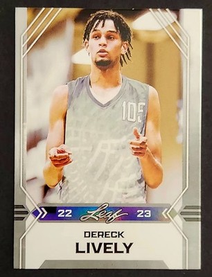 2022-23 Leaf Draft - Dereck Lively #B-1 (RC)