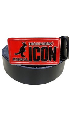 Dsquared2  Icon Herren  Ledergurtel 125 cm
