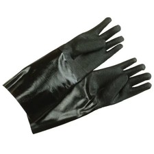 Ritz GLN27BK Black 17" Elbow Length Neoprene Cleaning Gloves - Pair