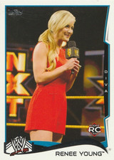 2014 Topps WWE #83 Renee Young RC