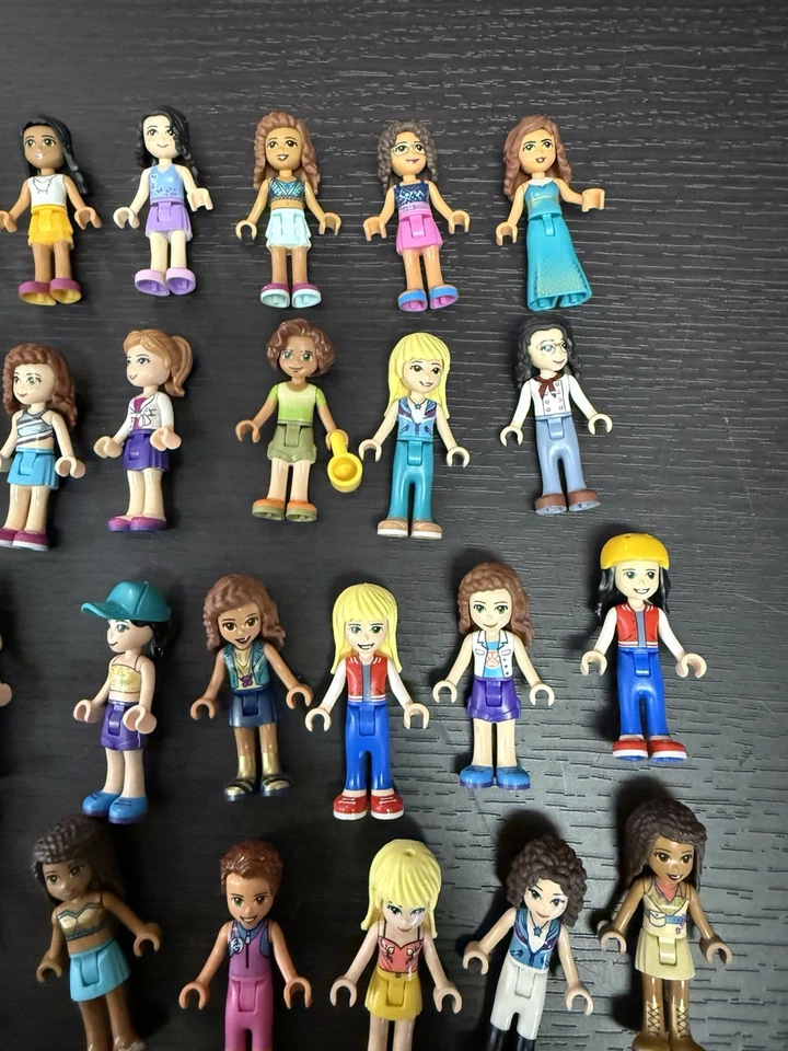 Authentic LEGO Friends Minifigure Lot Of 50 Friend Figures - Image 4 of 4