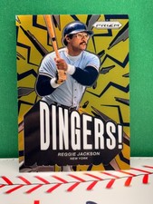 2025 Panini Prizm Reggie Jackson Dingers #24 - Yankees