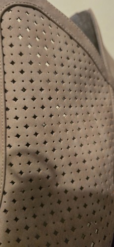 ANA Tiana New Approach Boots Beige Bootie Casual Peep Toe Ankle Size 11 - Picture 5 of 12