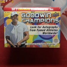 2023 Upper Deck Goodwin Champions Sealed Mega Box 16 Packs DN784