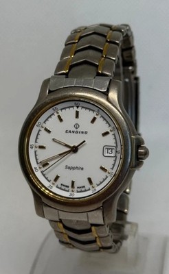 SWISS CANDINO All-Titanium, Sapphire, Swiss Made, Thin/light wearing, Great cond