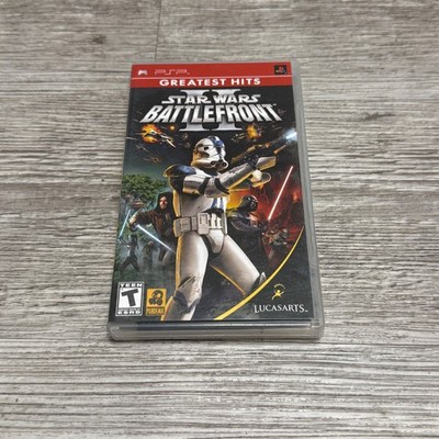 Star Wars: Battlefront II 2 Sony PSP 2005 Playstation Complete In Box CIB