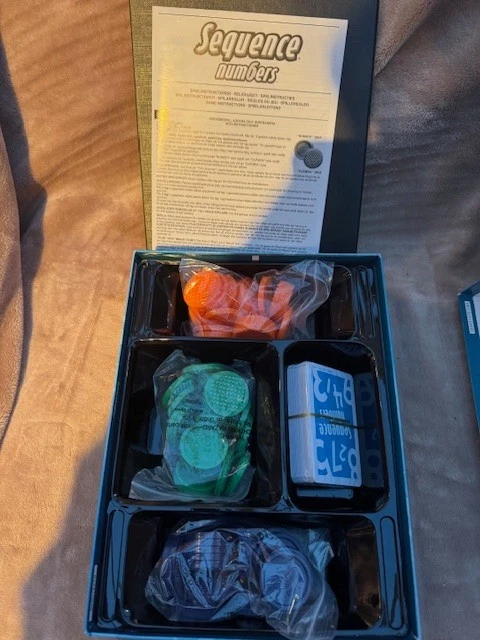 Sequence Numbers Board Game Nordic Games 2015 Num6ers unused/complete - Image 2 of 4