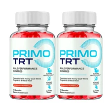 2-Pack Primo TRT Gummies for Men, PrimoTRT Supports Mens Health - 120 Gummies