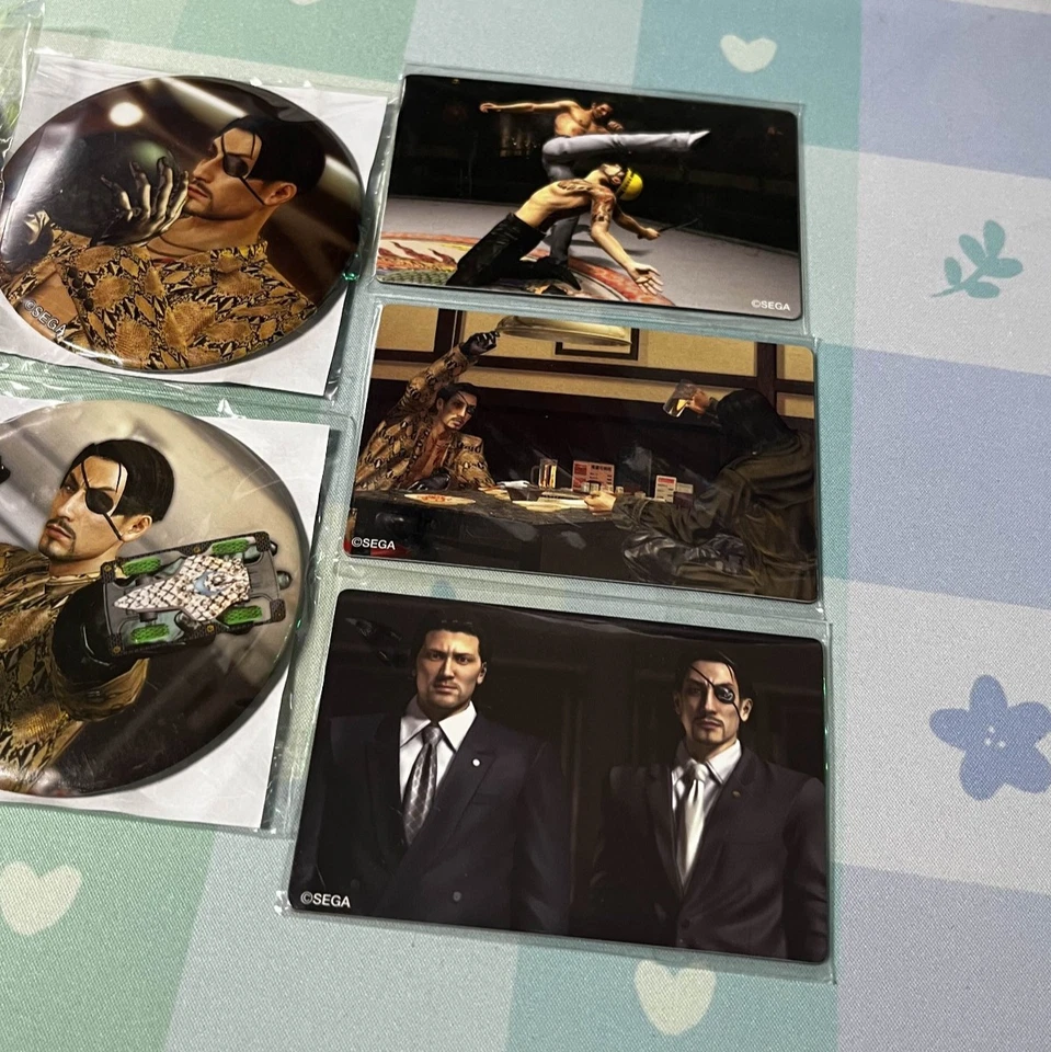SEGA RYU GA GOTOKU YAKUZA GORO MAJIMA KUJI PRIZE BULK SET - Image 3 of 4