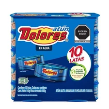 Dolores Tuna in Water 10 pcs of 140 g