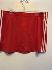 Adidas ADICOLOR 3-STRIPES MINI SKIRT Red Size XL