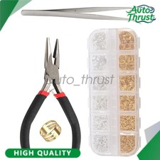 1200pcs Stainless Steel Mini Lobster Claw Clasps Smooth Closure Findings