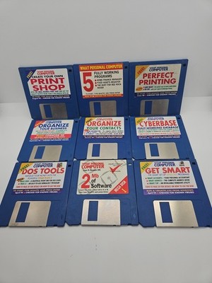 What Personal Computer 3.5 Floppy Programm Computer Software Vintage Computer PC