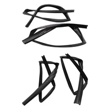 For Chevy Impala 77-85 Glass Run Window Channel Set Front & Rear Driver &