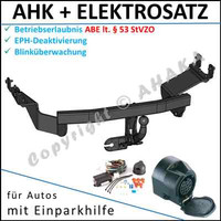 AHK & ES13 FüR Peugeot 4007 Bj Ab 2007 AnhäNgerkupplung Eph-Abschaltung Komplett