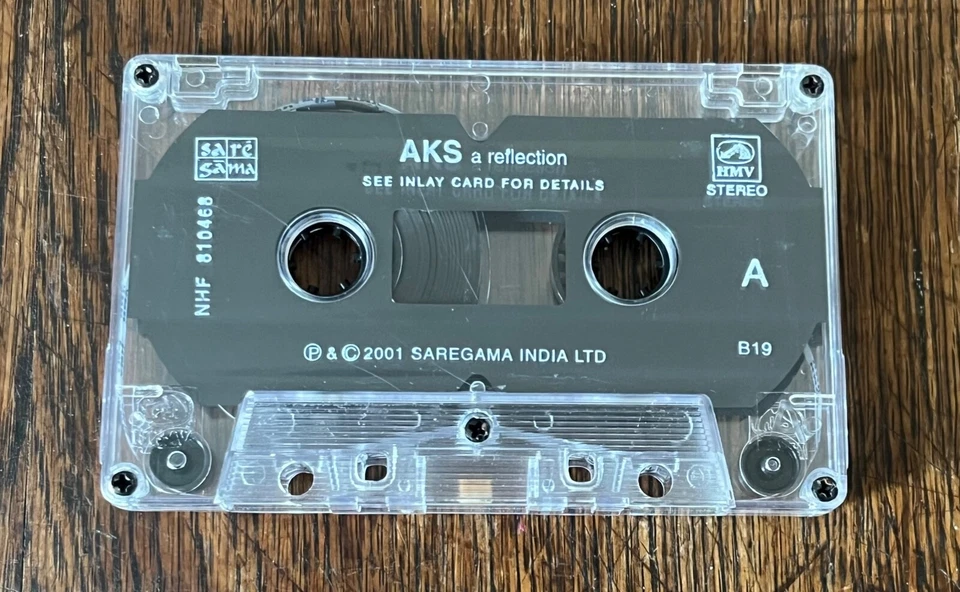AKS The Reflection Soundtrack AUDIO CASSETTE TAPE Bollywood 2001 India - Image 4 of 4