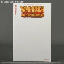VAMPIRELLA vs SUPERPOWERS #1 Cvr G Dynamite Comics MAR230410 1G Blank Authentix