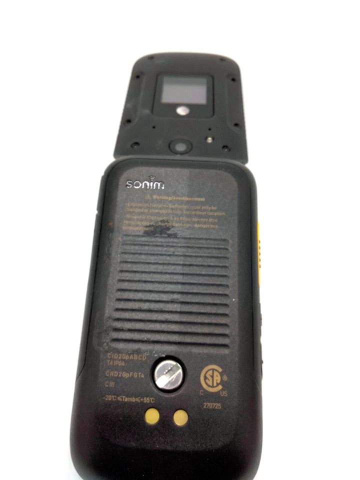 Teléfono plegable Sonim XP3 XP3800 8 GB AT&T bloqueado 4G LTE cámara resistente ENDURO -2 SIM Foto 4 de 4