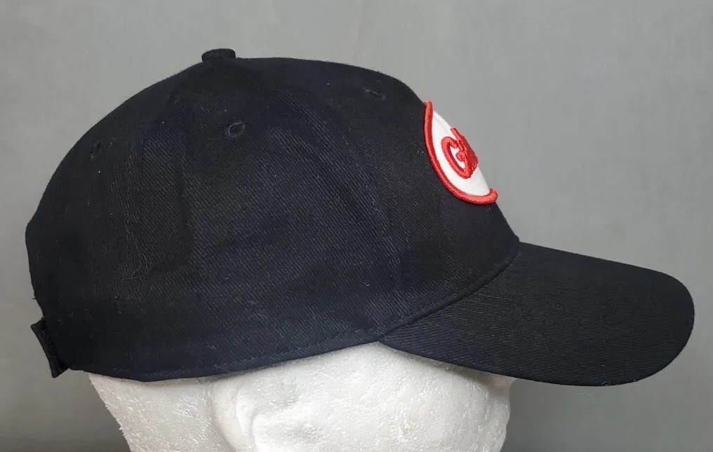 Gabriel embroidered Patch Hat Black strapback cap - image 2