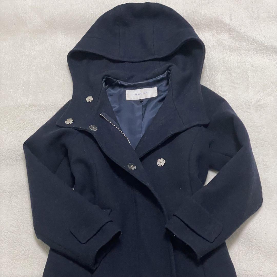 ☆CECICA BLUE☆38size☆新品未使用☆クリームイエロー☆春アウター はっ水】【ウォッシャブル】バイカラータフタライトブルゾン