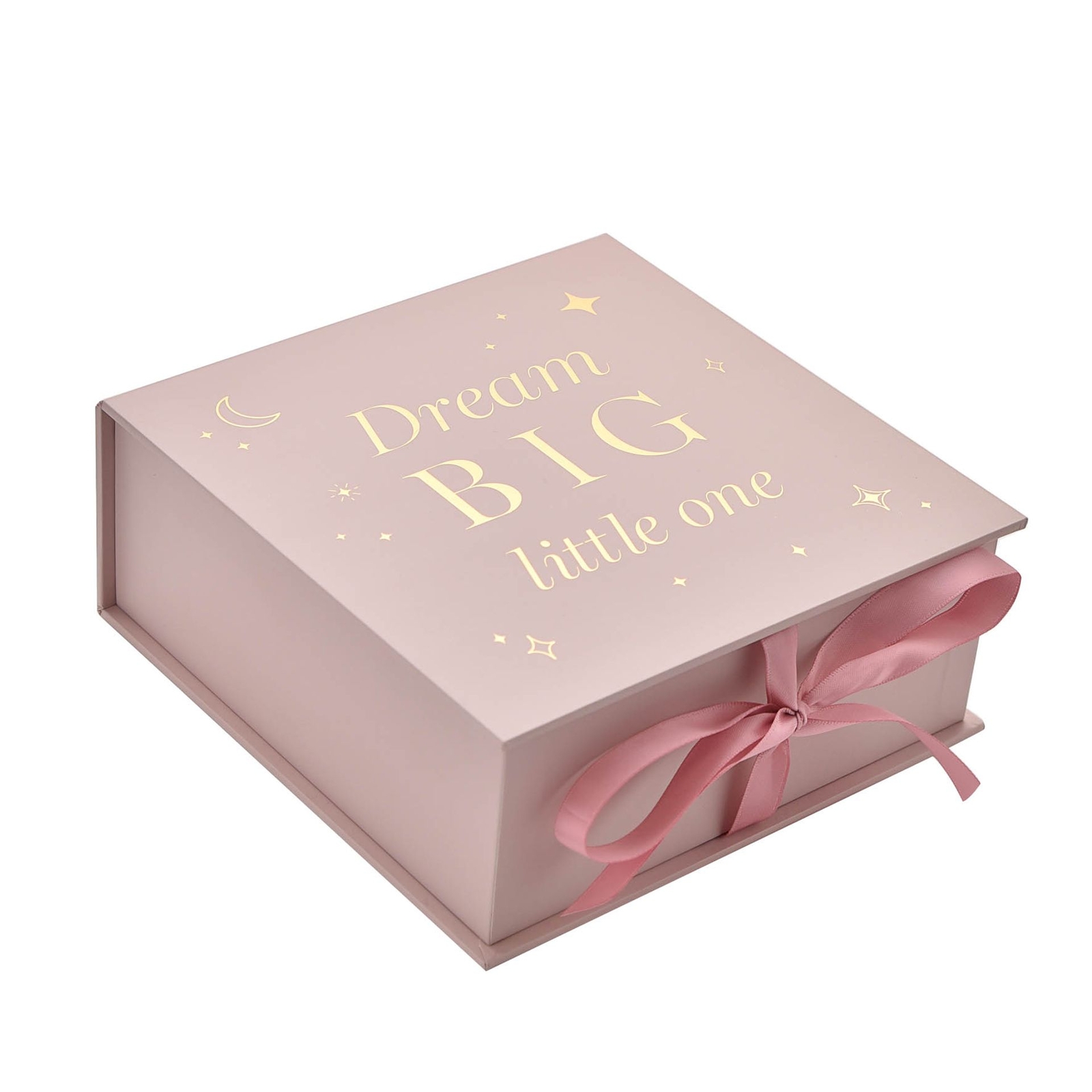Bambino Keepsake Box ""Dream Big"" Pink
