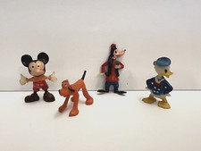 Marx Disneykin Donald Mickey Goofy Pluto miniature plastic figure Flaw Read des