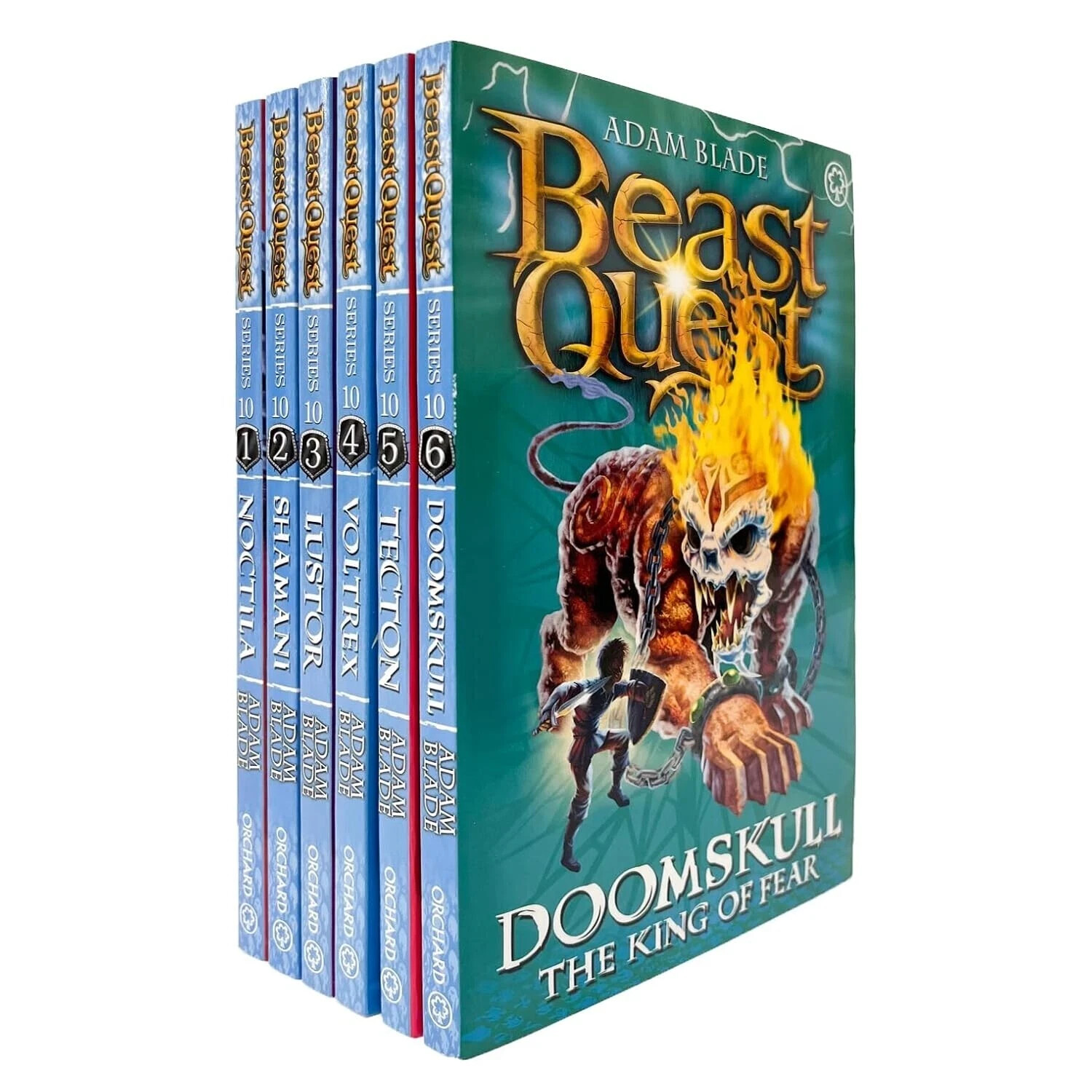 Adam Blade Unisex Beast Quest Series 10 6 Books Collection Set By - Fiction - Paperback - Image 4