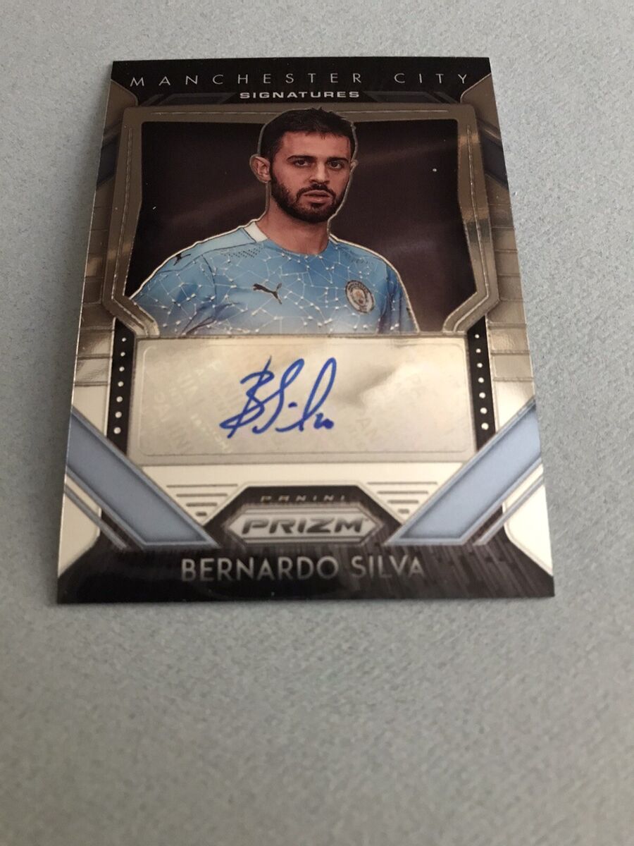 2020-2021 Prizm Bernardo Silva Autograph SBS1 - Manchester 2020-2021 Prizm Bernardo Silva Autograph SBS1 - Manchester