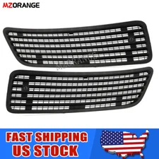 For 2007-2013 Mercedes Benz S550 W221 Pair Front Hood Upper Grill Vent